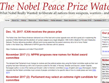 Tablet Screenshot of nobelwill.org